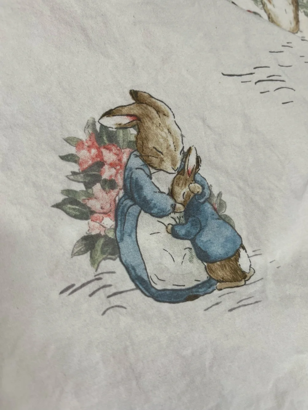 Pottery Barn Kids Peter Rabbit Organic Crib 0487 Fitted Sheet Beatrix Potter
